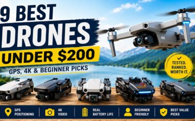 9 Best Drones Under $200 in 2026 — Tested and Ranked for Every Type of Flyer